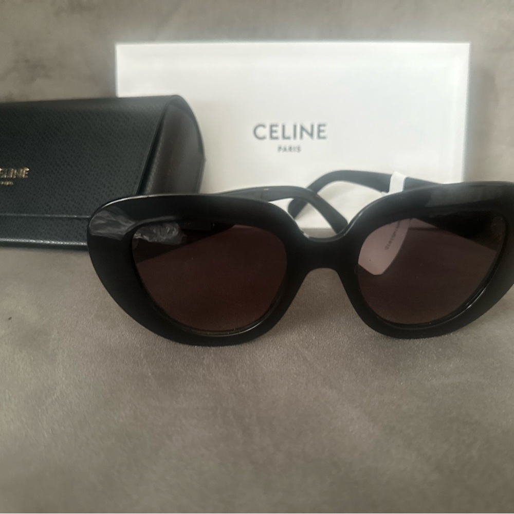 Celine Black Glasses Case - Picture 4 of 5